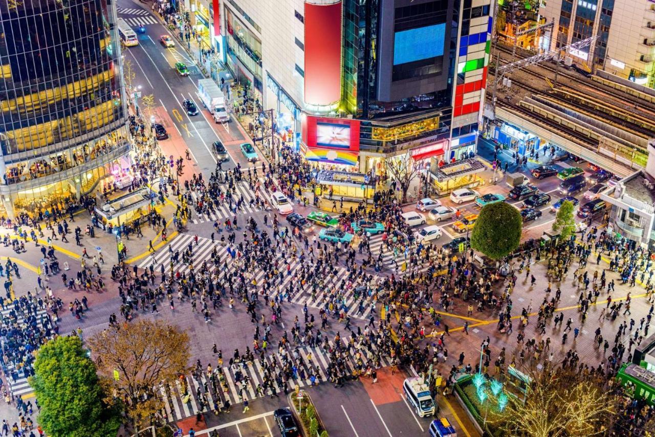 Appartamento 涩谷中心 ! 涩谷十字路口 109 Shibuya Scramble Crossing 高速无限制网络#703 Tokyo Esterno foto